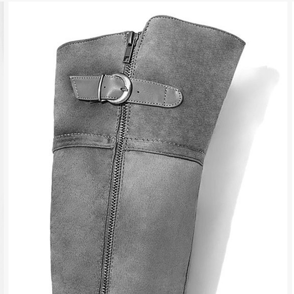 🆕 NWOT Faux Suede Wide Calf “Kirbla” Boots - Picture 4 of 4